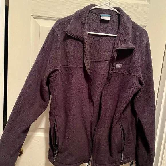 Columbia Women's Black Fleece Jacket with pockets size XL - Picture 1 of 5